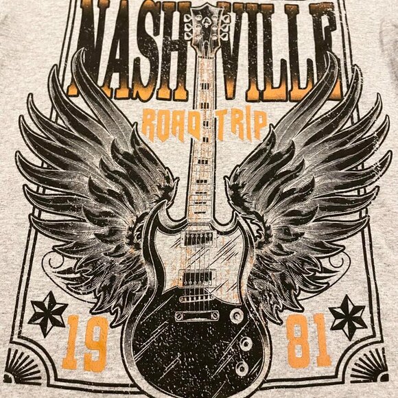 Rebellious One Nashville Road Trip Womens Shirt Size XS Tshirt - Picture 10 of 16